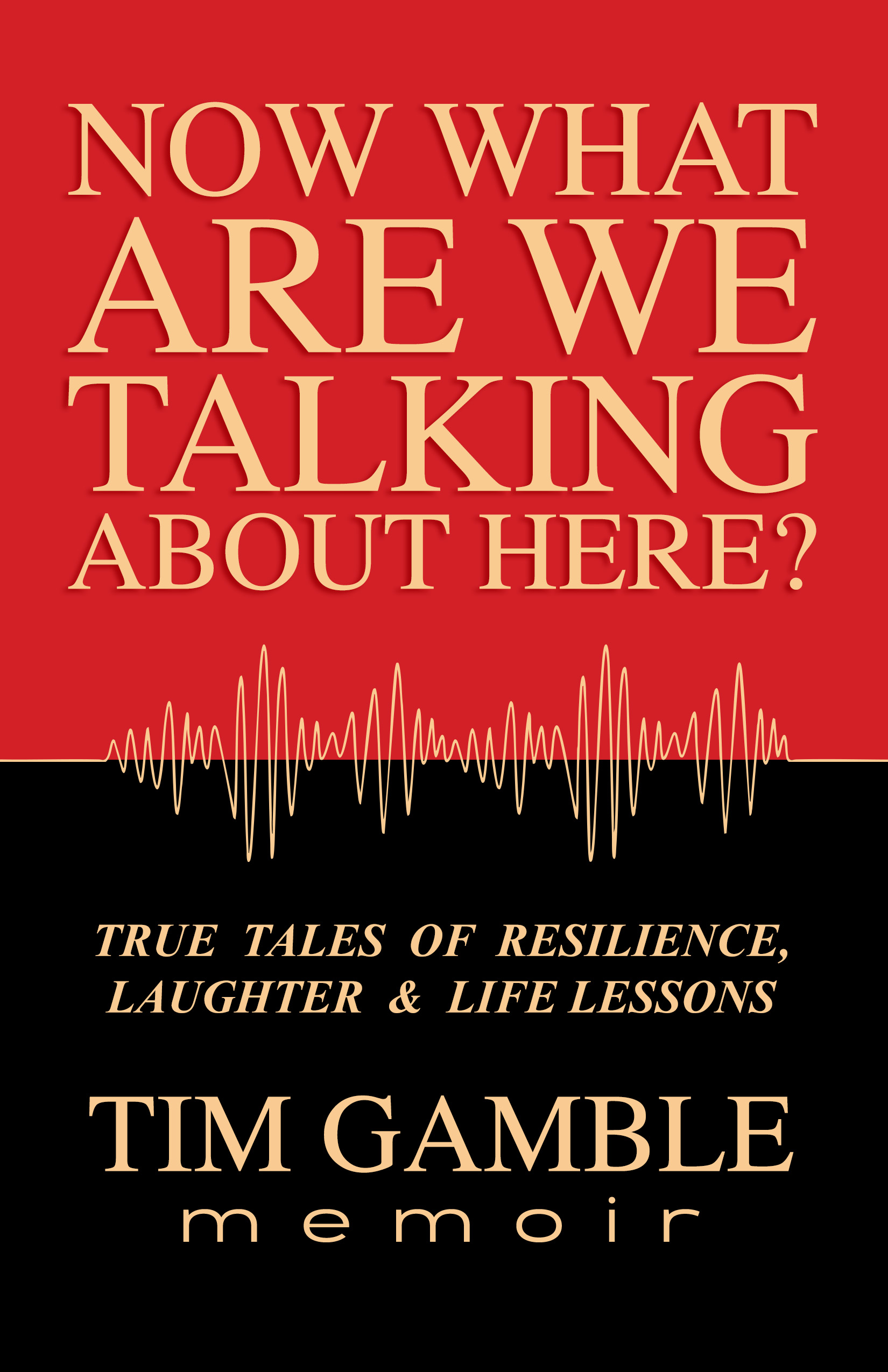 Now What Are We Talking About Here? — a funny, heartwarming true-story memoir by Tim Gamble
